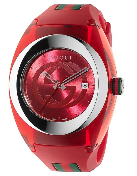 red gucci sync watch|Gucci sync watch review.